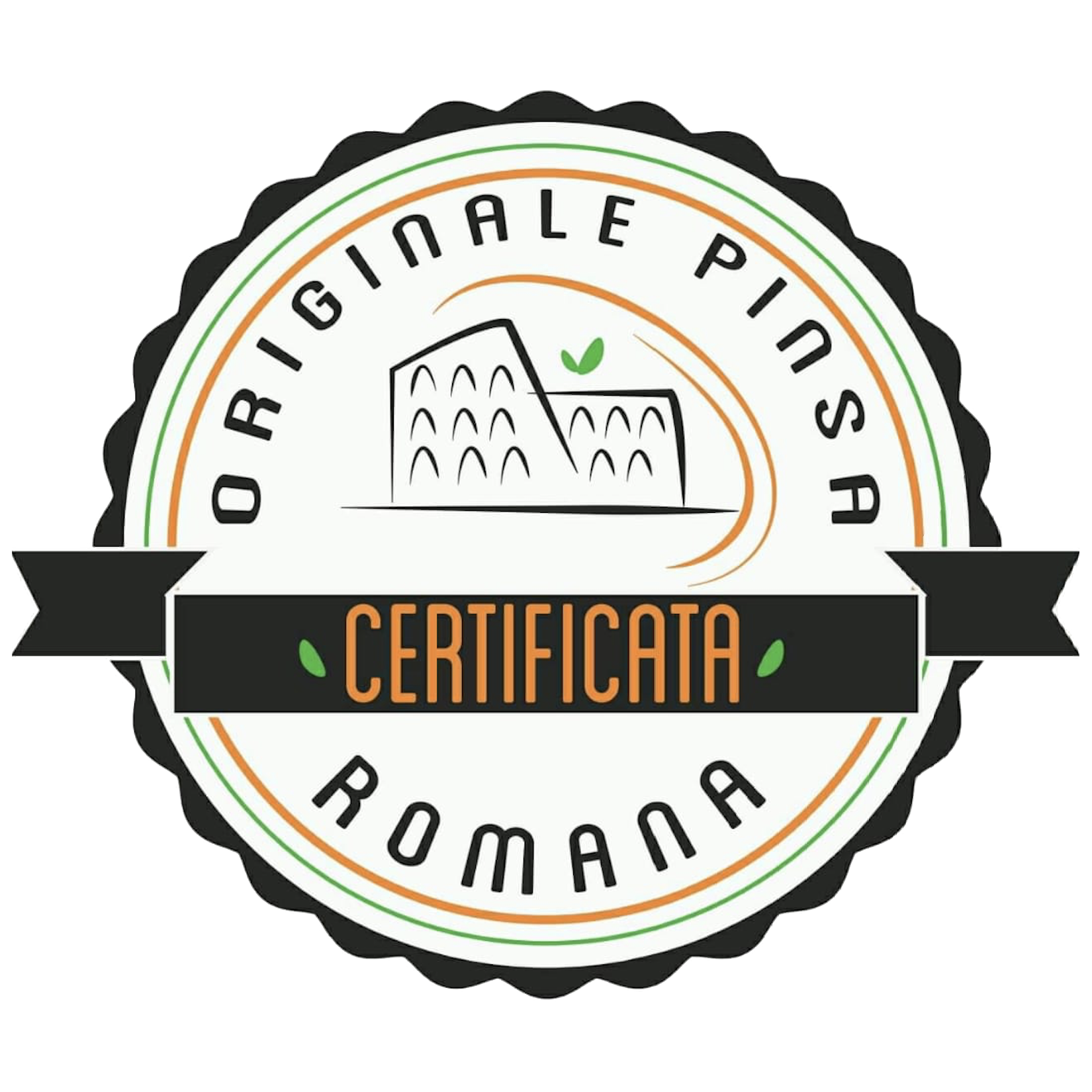 Certificazione Pinsa Romana Pizzeria Te Pio a Pizze Fiumicino